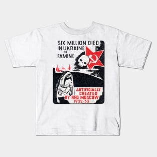 1930s Soviet Crimes in Ukraine Kids T-Shirt